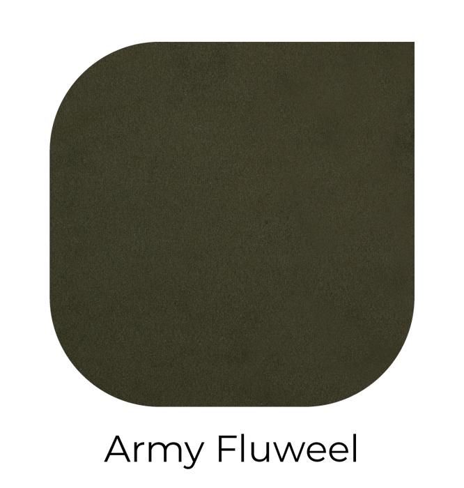 LABEL51 Eetkamerstoel Forli Army Fluweel 60x58x83 cm-Eetkamerstoelen-LABEL51