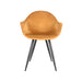 LABEL51 Eetkamerstoel Forli - Oker - Fluweel-Eetkamerstoelen-LABEL51