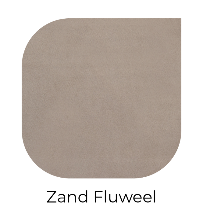 LABEL51 Eetkamerstoel Forli Zand Fluweel 60x58x83 cm-Eetkamerstoelen-LABEL51