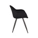 LABEL51 Eetkamerstoel Forli - Zwart - Fluweel-Eetkamerstoelen-LABEL51