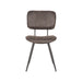 LABEL51 Eetkamerstoel Fos Antraciet Leder 49x60x87 cm-Eetkamerstoelen-LABEL51