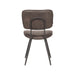 LABEL51 Eetkamerstoel Fos Antraciet Leder 49x60x87 cm-Eetkamerstoelen-LABEL51