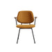Eetkamerstoel Gastron - Oker - Fluweel-Eetkamerstoelen-LABEL51