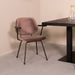 LABEL51 Eetkamerstoel Gastron - Taupe - Fluweel-Eetkamerstoelen-LABEL51
