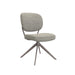 LABEL51 Eetkamerstoel Geneva - Truffel grijs - Boucle - Bronze Frame - Draaibaar-Eetkamerstoelen-LABEL51