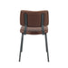 LABEL51 Eetkamerstoel Gusto - Bruin - Kunstleder-Eetkamerstoelen-LABEL51