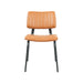 LABEL51 Eetkamerstoel Gusto Cognac Kunstleder 46x56x79 cm-Eetkamerstoelen-LABEL51