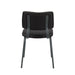 LABEL51 Eetkamerstoel Gusto - Zwart - Kunstleder-Eetkamerstoelen-LABEL51