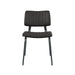 LABEL51 Eetkamerstoel Gusto - Zwart - PU-Leder - Black Frame-Eetkamerstoelen-LABEL51