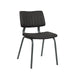 LABEL51 Eetkamerstoel Gusto - Zwart - PU-Leder - Black Frame-Eetkamerstoelen-LABEL51