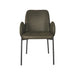LABEL51 Eetkamerstoel Jari Army Microvezel 55x60x86 cm-Eetkamerstoelen-LABEL51