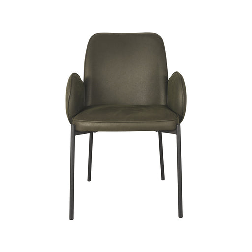 LABEL51 Eetkamerstoel Jari - Army - Microvezel-Eetkamerstoelen-LABEL51