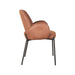 LABEL51 Eetkamerstoel Jari - Cognac - Microfiber - Black Frame-Eetkamerstoelen-LABEL51