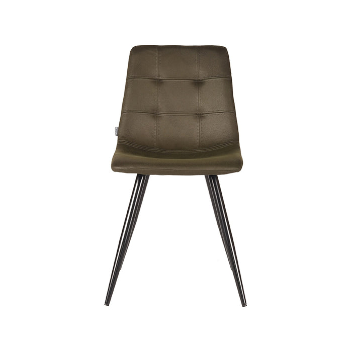 LABEL51 Eetkamerstoel Jay - Army - Microvezel-Eetkamerstoelen-LABEL51
