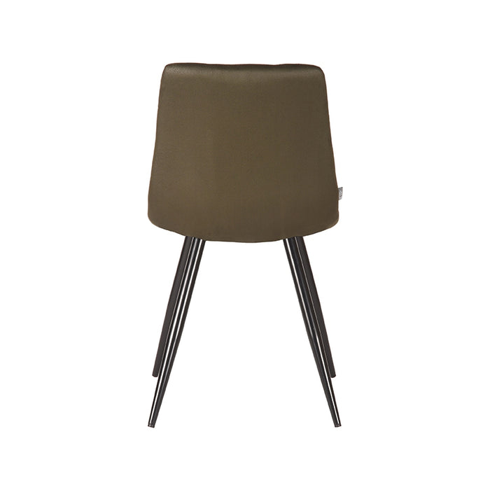 LABEL51 Eetkamerstoel Jay - Army - Microvezel-Eetkamerstoelen-LABEL51