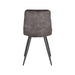 LABEL51 Eetkamerstoel Jelt Antraciet Velours 45x56x84 cm-Eetkamerstoelen-LABEL51