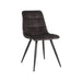 LABEL51 Eetkamerstoel Jelt - Antraciet - Velours-Eetkamerstoelen-LABEL51