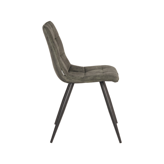 LABEL51 Eetkamerstoel Jelt - Hunter - Velours-Eetkamerstoelen-LABEL51