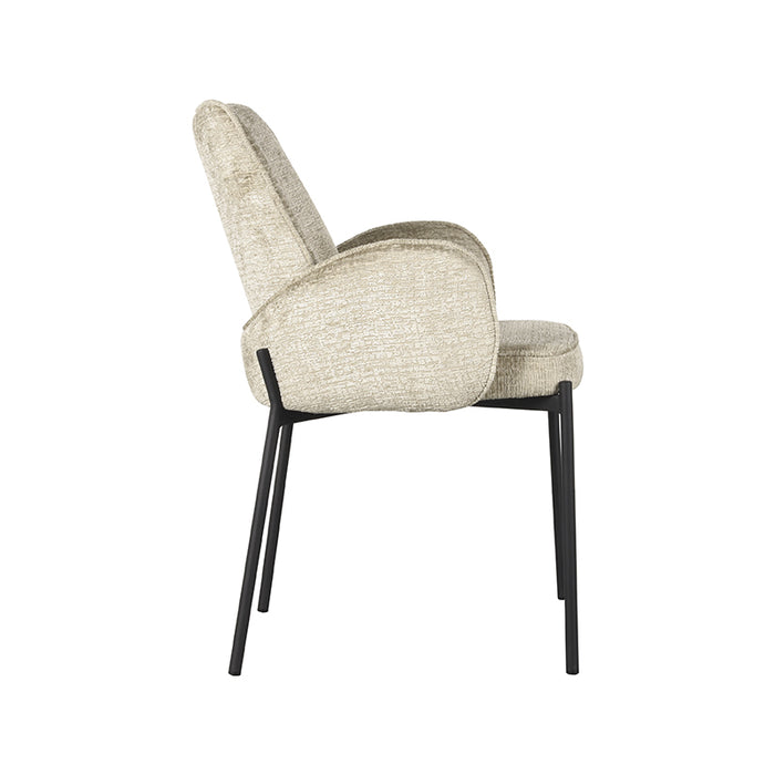 LABEL51 Eetkamerstoel Joni - Beige - Elegance-Eetkamerstoelen-LABEL51