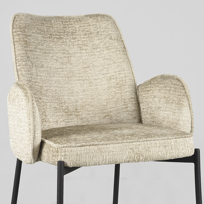 LABEL51 Eetkamerstoel Joni - Beige - Elegance-Eetkamerstoelen-LABEL51