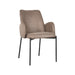 LABEL51 Eetkamerstoel Joni - Taupe - Micro Suede-Eetkamerstoelen-LABEL51