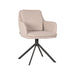 LABEL51 Eetkamerstoel Joy - Naturel - Boucle - Draaibaar-Eetkamerstoelen-LABEL51