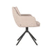 LABEL51 Eetkamerstoel Joy - Naturel - Boucle - Draaibaar-Eetkamerstoelen-LABEL51
