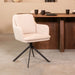 LABEL51 Eetkamerstoel Joy - Naturel - Boucle - Draaibaar-Eetkamerstoelen-LABEL51