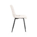 LABEL51 Eetkamerstoel Juul Champagne Boucle 54x45x89 cm-Eetkamerstoelen-LABEL51