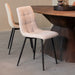 LABEL51 Eetkamerstoel Juul - Champagne - Boucle-Eetkamerstoelen-LABEL51