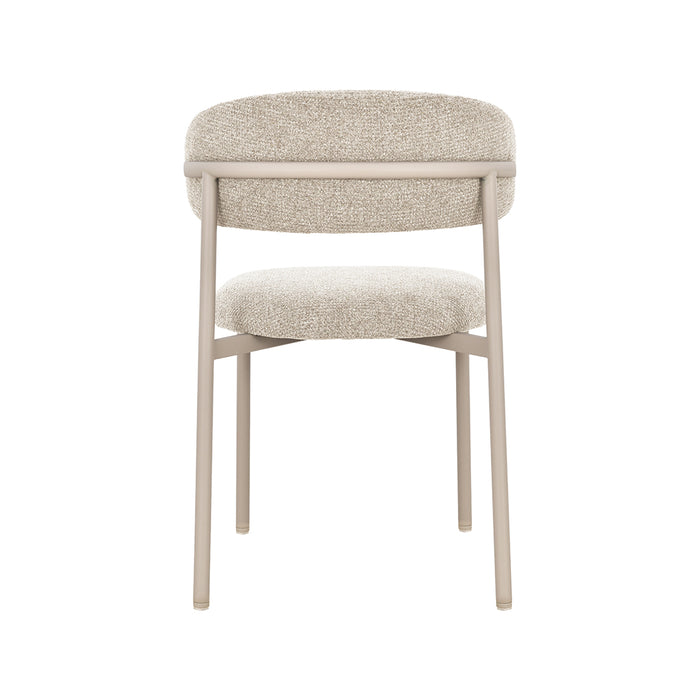 LABEL51 Eetkamerstoel Kaito Stof Beige-Eetkamerstoelen-LABEL51