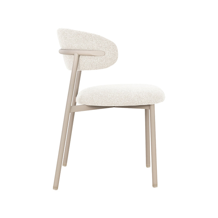 LABEL51 Eetkamerstoel Kaito Stof Naturel-Eetkamerstoelen-LABEL51