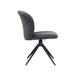 LABEL51 Eetkamerstoel Kimo Antraciet Cosmo Draaibaar 49x62x85 cm-Eetkamerstoelen-LABEL51