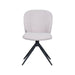 LABEL51 Eetkamerstoel Kimo Naturel Boucle Draaibaar 49x62x85 cm-Eetkamerstoelen-LABEL51