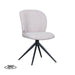 LABEL51 Eetkamerstoel Kimo - Naturel - Boucle - Draaibaar-Eetkamerstoelen-LABEL51