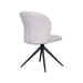 LABEL51 Eetkamerstoel Kimo - Naturel - Boucle - Draaibaar-Eetkamerstoelen-LABEL51