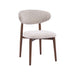 LABEL51 Eetkamerstoel Kyoto Stof Beige-Eetkamerstoelen-LABEL51