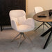 LABEL51 Eetkamerstoel Lasse Naturel Canyon Taupe Metalen Frame-Eetkamerstoelen-LABEL51