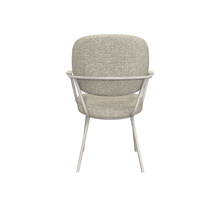 Eetkamerstoel Lausanne - Naturel - Royal Boucle - Taupe...-Eetkamerstoelen-LABEL51