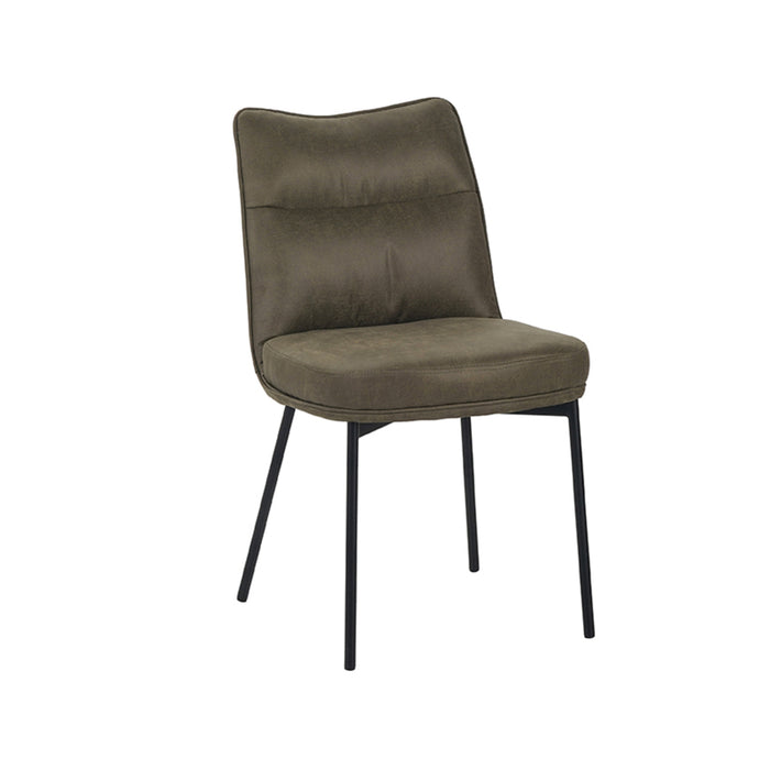 LABEL51 Eetkamerstoel Lennon - Moss - Micro Suede-Eetkamerstoelen-LABEL51