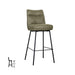 LABEL51 Eetkamerstoel Lennon - Moss - Micro Suede - Hoog-Eetkamerstoelen-LABEL51