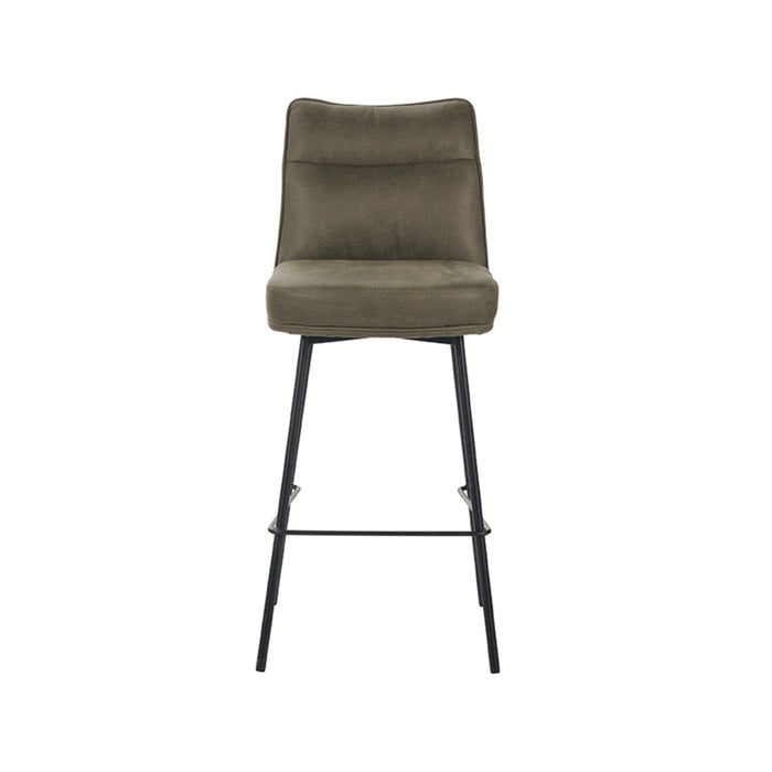 LABEL51 Eetkamerstoel Lennon - Moss - Micro Suede - Zithoogte 78-Barkrukken-LABEL51