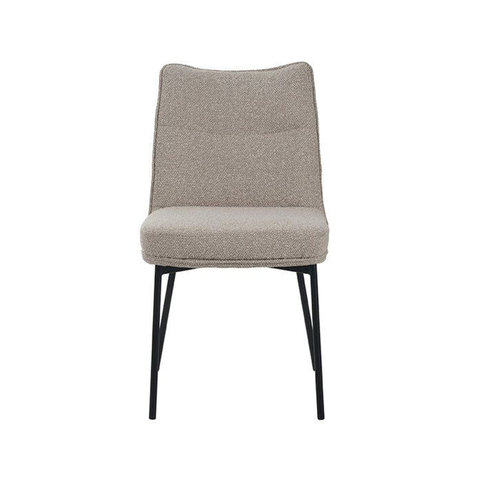 LABEL51 Eetkamerstoel Lennon - Naturel - Royal Boucle-Eetkamerstoelen-LABEL51