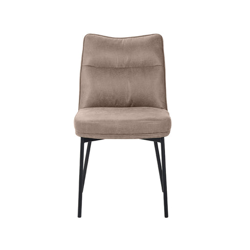 LABEL51 Eetkamerstoel Lennon - Taupe - Micro Suede-Eetkamerstoelen-LABEL51