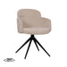 LABEL51 Eetkamerstoel Levi - Clay - Elite - Zwart Metalen Frame-Eetkamerstoelen-LABEL51