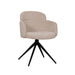 LABEL51 Eetkamerstoel Levi - Clay - Elite - Zwart Metalen Frame-Eetkamerstoelen-LABEL51