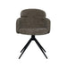 LABEL51 Eetkamerstoel Levi - Hunter - Elite - Zwart Metalen Frame-Eetkamerstoelen-LABEL51