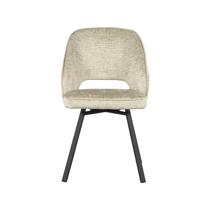 LABEL51 Eetkamerstoel Lewis - Beige - Elegance - Draaibaar-Eetkamerstoelen-LABEL51