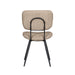 LABEL51 Eetkamerstoel Liva - Clay - Elite - Zwart Metalen Frame-Eetkamerstoelen-LABEL51