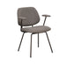 LABEL51 Eetkamerstoel Loreto - Mushroom - Royal Boucle - Brons-Eetkamerstoelen-LABEL51